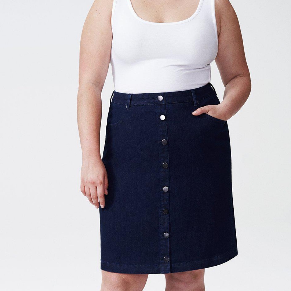 Universal Standard Ang Button Skirt